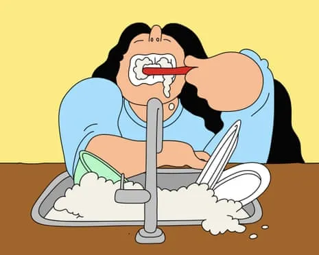 Ought My Roommate Avoid Brushing Her Teeth at the Kitchen Sink?